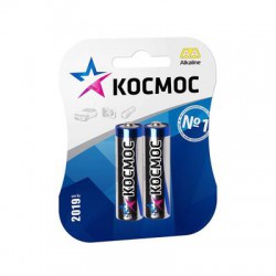 Батарейки 4 шт. Космос LR06 (AA)