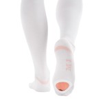 Чулки антиэмболические, Интекс р. XL-EW Элеганс для широкого бедра 1 класс компрессии с резинкой на силиконовой основе белые