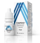 Тобрекс, капли глазные 0.3% 5 мл 1 шт флакон-капельницы