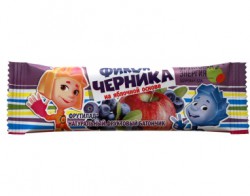 Батончик 30 г Фрутилад фикси черника